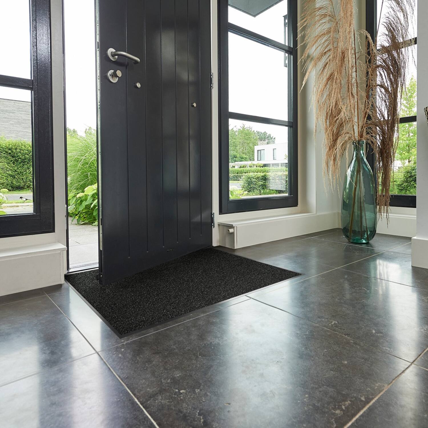 INTR. Catch Schoonloopmat | Basis Zwart | 200cm